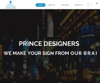 Princedesigners.com(PRINCE DESIGNERS) Screenshot