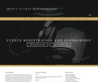 Prince.events(Prince Events Managements) Screenshot