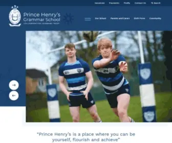 Princehenrys.co.uk(Prince Henry's Grammar School) Screenshot