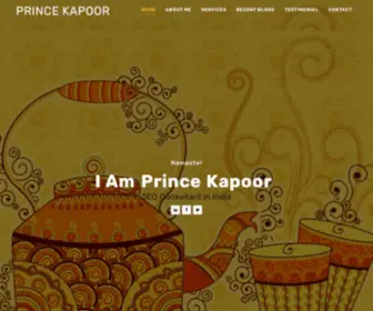 Princekapoor.com(Prince Kapoor) Screenshot