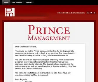 PrincemGnt.com(PrincemGnt) Screenshot