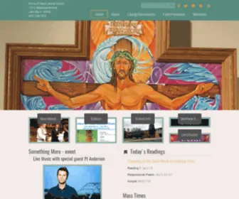 Princeofpeacelv.org(Prince of Peace Catholic Church) Screenshot