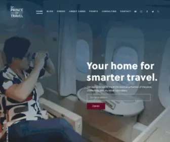 Princeoftravel.com(Your Home For Smarter Travel) Screenshot