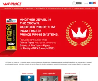 Princepipes.com(Prince Pipes) Screenshot