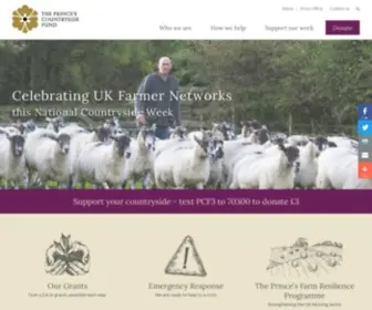 Princescountrysidefund.org.uk(The Prince’s Countryside Fund) Screenshot