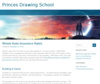 Princesdrawingschool.org(The Prince's Drawing School) Screenshot