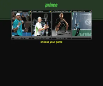 Princesports.com(Prince Sports) Screenshot
