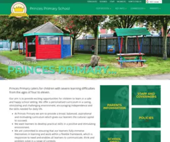 Princesprimary.com(Princes Primary School) Screenshot