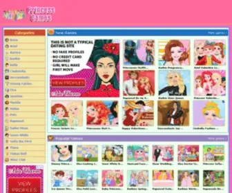 Princess-Games.net(Princess Games) Screenshot