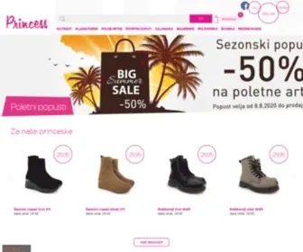 Princess-Shop.si(Princess spletna trgovina) Screenshot