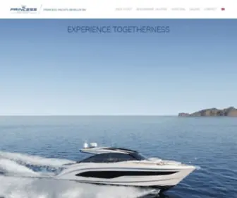 Princess-Yachts.nl(Princess Yachts Benelux BV) Screenshot