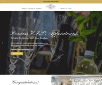 Princessbridals.com(Princess Bridals) Screenshot