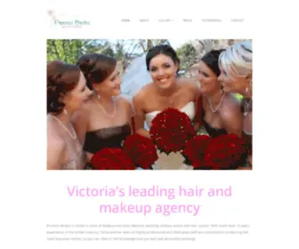 Princessbrides.com.au(WEDDING HAIR MAKEUP) Screenshot