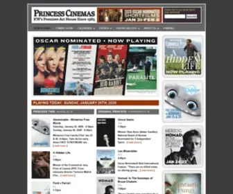 Princesscinemas.com(Princess Cinemas) Screenshot