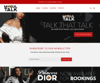 Princessdior.com(All Mogul talk) Screenshot