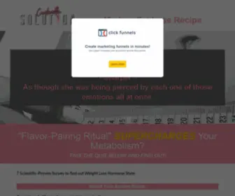 Princessential.com("FLAVOR-PAIRING RITUAL" SUPER CHARGES YOUR METABOLISM) Screenshot