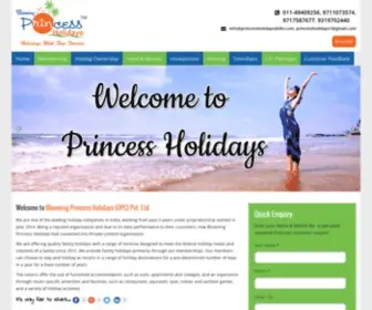 Princessholidaysdelhi.com(Princessholidaysdelhi) Screenshot