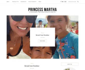 Princessmartha.com(A fashionable take on motherhood and life) Screenshot