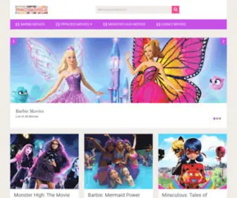 Princessmovies.io(Barbie Movies Online) Screenshot