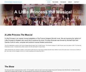 Princessmusicals.com(A Little Princess) Screenshot