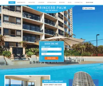 Princesspalm.com.au(Princess Palm) Screenshot