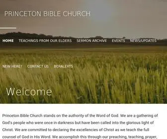 Princetonbible.com(Princeton Bible Church) Screenshot