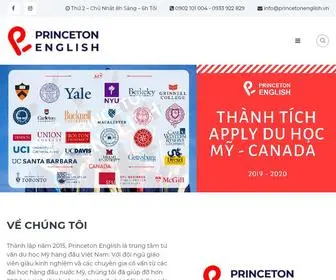 Princetonenglish.vn(Trung tâm tư vấn du học Mỹ) Screenshot