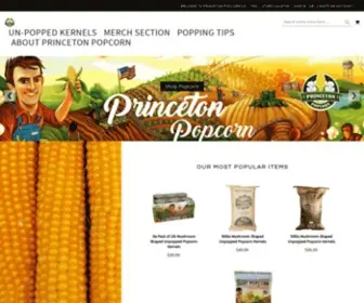 Princetonpopcorn.com(Princeton Popcorn Company) Screenshot