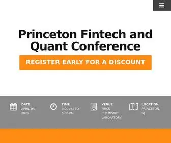 Princetonquanttrading.org(Princeton Quant Trading Conference) Screenshot