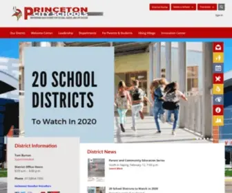 Princetonschools.net(Princeton City School District) Screenshot