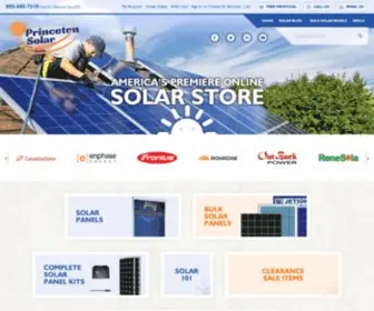 Princetonsolarsystems.com(Princeton Solar) Screenshot