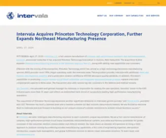 Princetontech.com(Princeton Technology Corporation) Screenshot