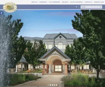Princetonwindrows.com(Retirement Community in Central New Jersey) Screenshot