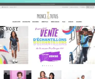 Princetutus.com(Prince & Tutus) Screenshot