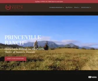 Princevilleranch.com(Princeville Ranch) Screenshot