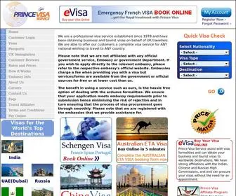 Princevisa.com(Dubai) Screenshot