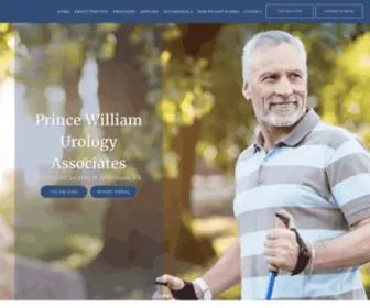 Princewilliamurology.com(Prince William Urology Associates) Screenshot