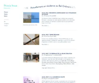 Princiaitoua.com(Princia Itoua) Screenshot