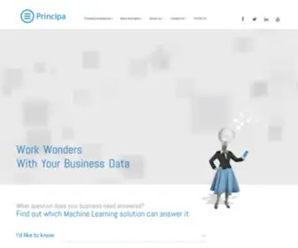 Principa.co.za(South African Data Analytics) Screenshot
