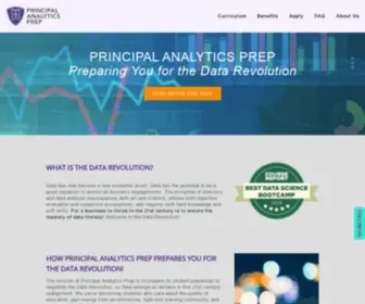 Principalanalyticsprep.com(KAISER FUNG) Screenshot