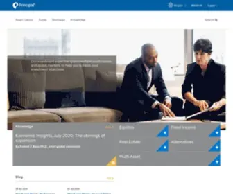 Principalglobal.com(Principal Global Investors) Screenshot