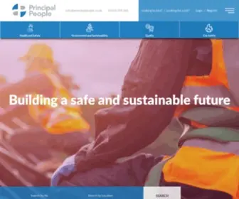 Principalpeople.co.uk(Jobs for Health) Screenshot