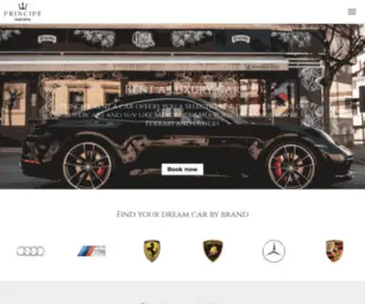 Principe-Rent.com(Principe Rent A Car De Luxe) Screenshot