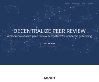 Principia.network(Decentralized peer review) Screenshot