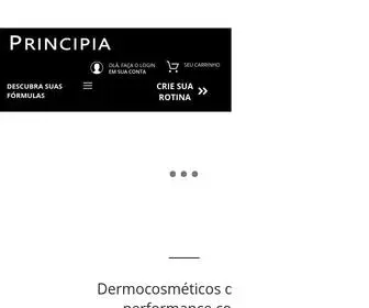 Principiaskin.com(Cosméticos) Screenshot