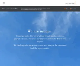 PrincipleGlobal.com(Principle) Screenshot