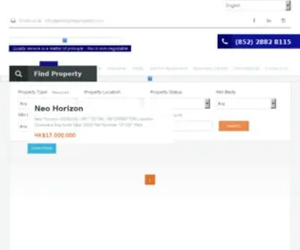 Principlesproperty.com(Find Hong Kong office) Screenshot