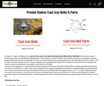 Prindlestation.com(Cast Iron Bells & Parts) Screenshot