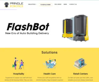 Pringlerobotics.ai(Advanced Robotics Solutions Company) Screenshot