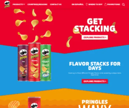 Pringles.com(Pringles) Screenshot